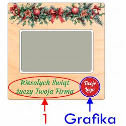Stacja pogodowa z logo prezent firmowy na Święta