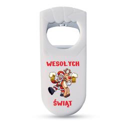 Otwieracz do butelek prezent świąteczny Mikołaj...