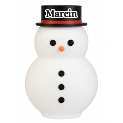 Lampka świąteczna LED bałwanek z imieniem...