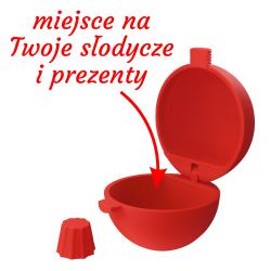 Bombka z imieniem pudełko na słodycze zawieszka...