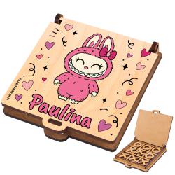 Gra kółko i krzyżyk z imieniem prezent dla...