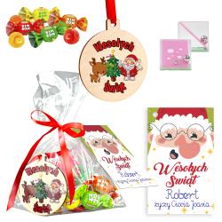 Gotowy prezent na Święta zestaw z gierką bombką...