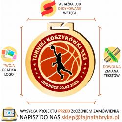 Medal Koszykówka Turniej Koszykówki
