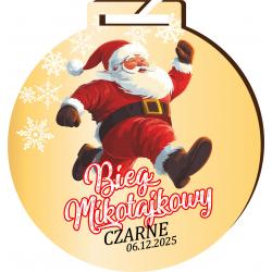 Medal Biegi Bieg Mikołajkowy Zawody Turniej...