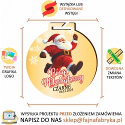 Medal Biegi Bieg Mikołajkowy Zawody Turniej...