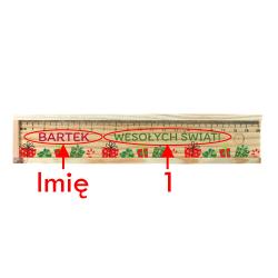 Zestaw szkolny świąteczny z imieniem w...