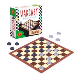 Gra Warcaby z grawerowanym imieniem dziecka