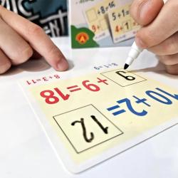 Gra edukacyjna pisanie zmazywanie dodawanie z...