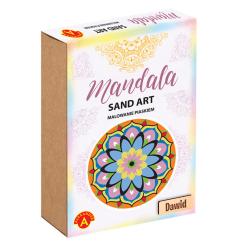 Mandala Sand Art malowanie piaskiem z imieniem...