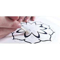 Mandala Sand Art malowanie piaskiem z imieniem...