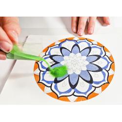 Mandala Sand Art malowanie piaskiem z imieniem...