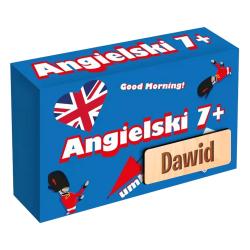 Gra edukacyjna Angielski 7+ z grawerowanym...