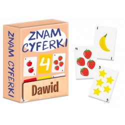 Gra edukacyjna Znam Cyferki z grawerowanym...