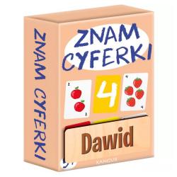 Gra edukacyjna Znam Cyferki z grawerowanym...