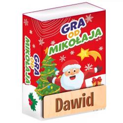 Świąteczna gra od Mikołaja z grawerowanym...