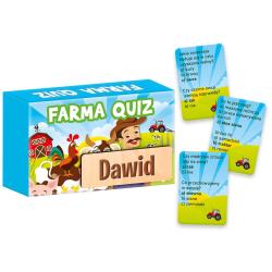 Gra Farma Quiz z grawerowanym imieniem dziecka