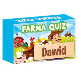 Gra Farma Quiz z grawerowanym imieniem dziecka