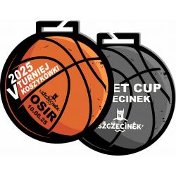 Medal Koszykówka Turniej Koszykówki nadruk...