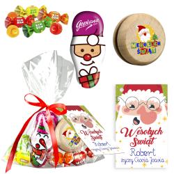 Gotowy prezent na Święta z zawieszkami figurką...