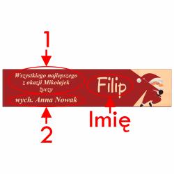 Bierki w drewnianym pudełku z personalizacją na...