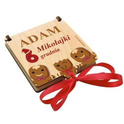 Gra kółko i krzyżyk z imieniem prezent na...