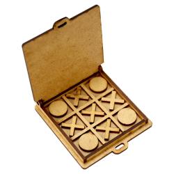 Gra kółko i krzyżyk z imieniem prezent...