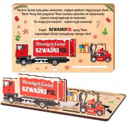 Kartka świąteczna upominek dla branży...