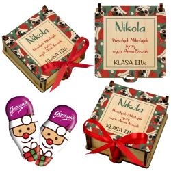 Pudełko na słodycze z imieniem prezent...