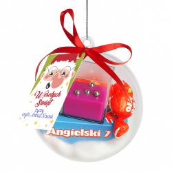 Zestaw świąteczny w bombce gra Angielski...