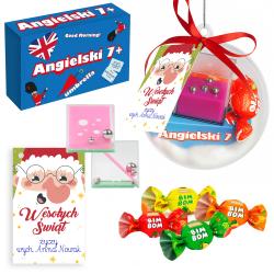 Zestaw świąteczny w bombce gra Angielski...