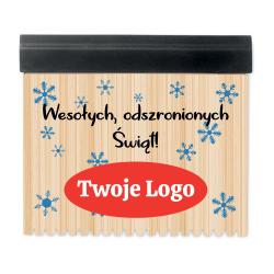 Skrobaczka do szyb z logo firmowym prezent...