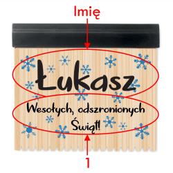 Skrobaczka do szyb z imieniem prezent dla...