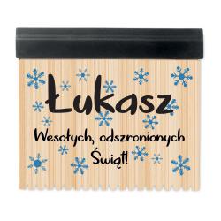 Skrobaczka do szyb z imieniem prezent dla...