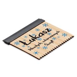 Skrobaczka do szyb z imieniem prezent dla...