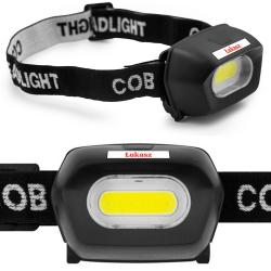 Latarka czołowa COB z imieniem prezent dla...