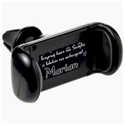 Uchwyt samochodowy na telefon z imieniem...