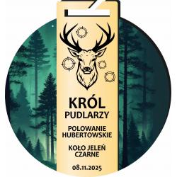 Medal Łowiecki Polowanie Myślistwo Król Pudlarzy