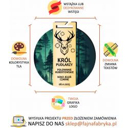 Medal Łowiecki Polowanie Myślistwo Król Pudlarzy