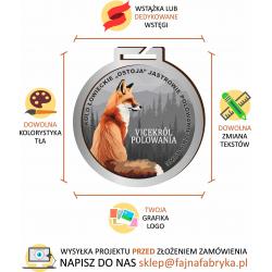 Medal Łowiecki Polowanie Myślistwo Król...