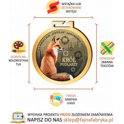 Medal Łowiecki Polowanie Myślistwo Król...