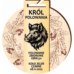 Medal Łowiecki Polowanie Myślistwo Król Polowania