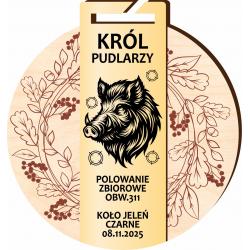Medal Łowiecki Polowanie Myślistwo Król Pudlarzy
