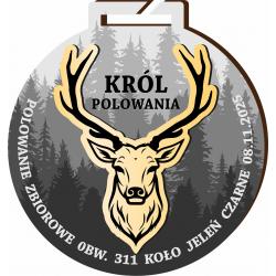 Medal Łowiecki Polowanie Myślistwo Król Polowania