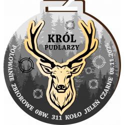 Medal Łowiecki Polowanie Myślistwo Król Pudlarzy