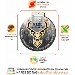 Medal Łowiecki Polowanie Myślistwo Król Pudlarzy