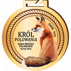 Medal Łowiecki Polowanie Myślistwo Król...