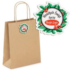 Torba papierowa A4 ze świąteczną tabliczką z...