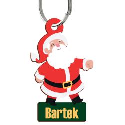 Świąteczny zestaw z imieniem brelok gra...