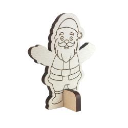 Drewniane figurki świąteczne do malowania dla...