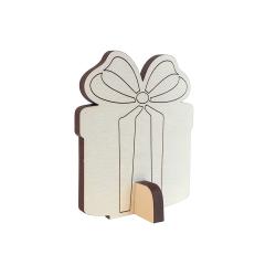 Drewniane figurki świąteczne do malowania dla...